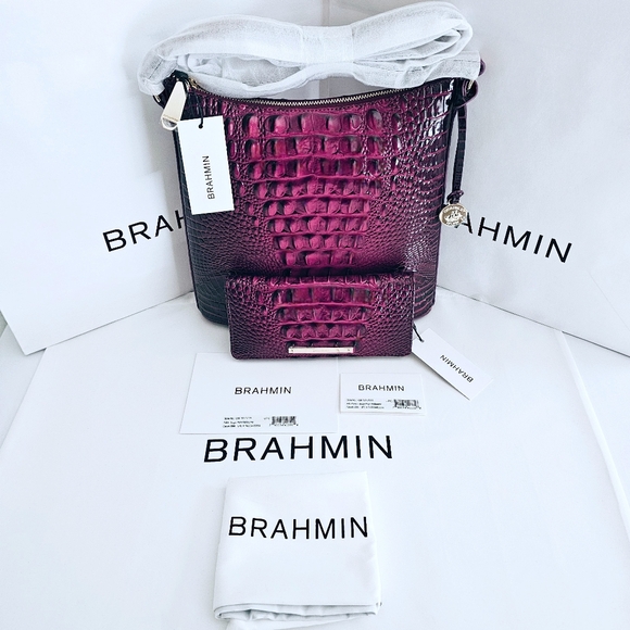 Brahmin Handbags - NWT Brahmin SUGAR PLUM Katie w/ Ady Wallet